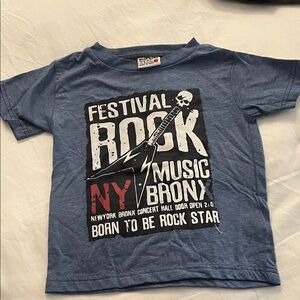 Blue Rock Music Kids T-Shirt